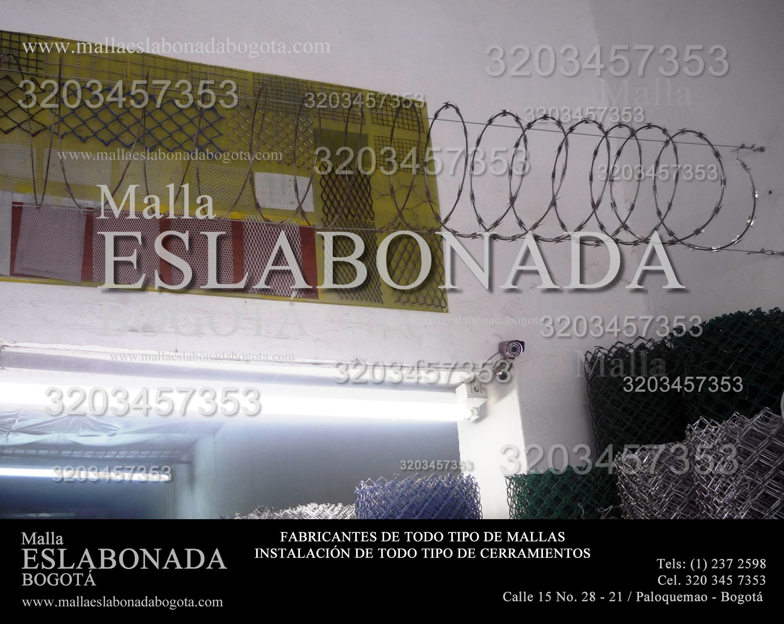 malla eslabonada bogota